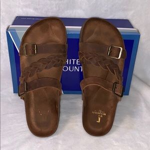 WHITE MOUNTAIN LADIES SANDALS SIZE 9